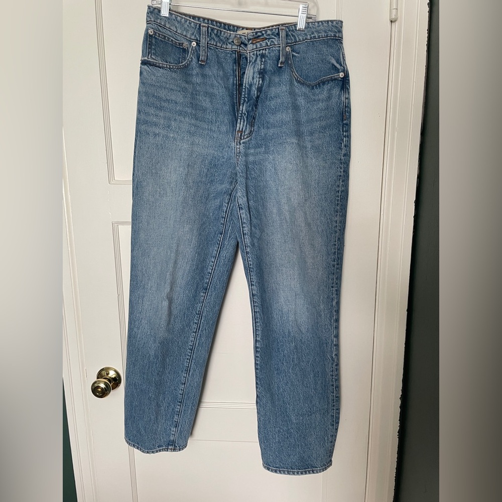 Madewell Perfect Vintage Straight Jean - Medium/Light Wash